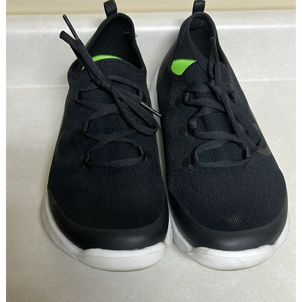OOFOS OOmg Sport LS Low Womens Sz 11 Comfort Recovery Shoes Sneakers Black White